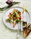 Bruschetta - med friskost og grønt